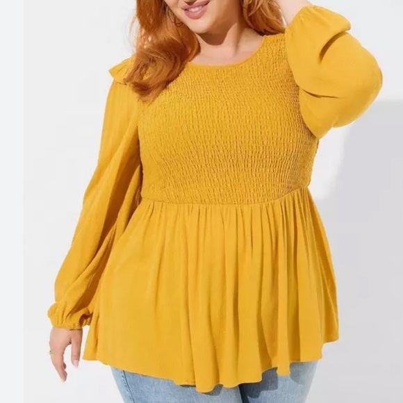 Exciting Mustard Yellow Womens Tops Pictures